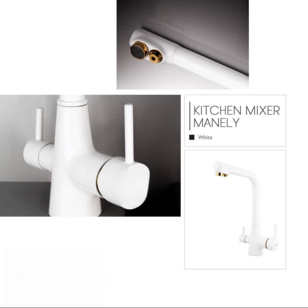 شیر ظرفشویی دومنظوره ی مانلی