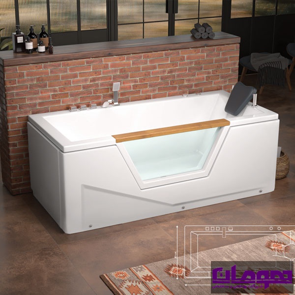 جکوزی یک نفره هومان - مدل مانیسا کد HOU 070