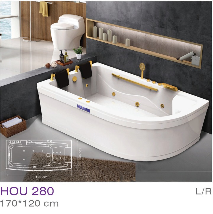 جکوزی دو نفره هومان - مدل آپولو کد HOU280